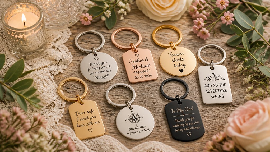 Custom Engraved Keychains for Cherished Moments