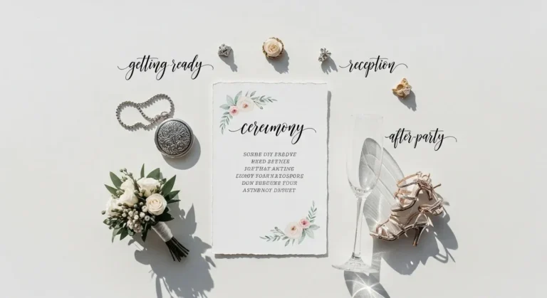 24 Wedding Day Timeline Tips to Keep Everything Running Smoothly