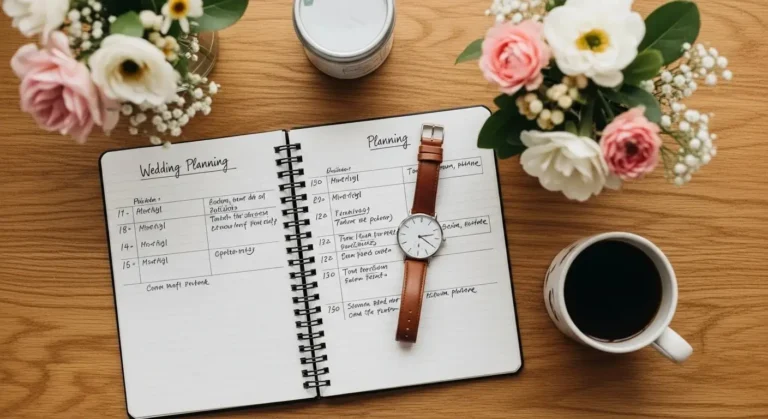 How to Create a Wedding Day Timeline That Runs Like Clockwork