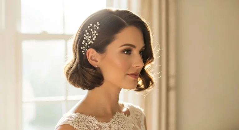23 Stunning Wedding Hairstyles for Short Hair That Will Turn Heads