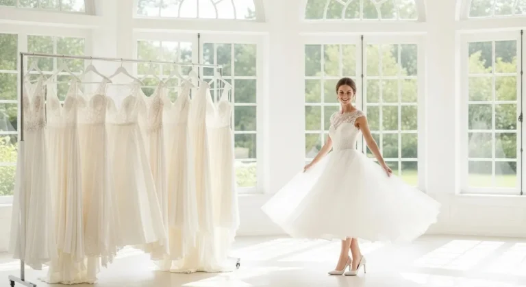 23 Stunning Tea Length Wedding Dresses Brides are Obsessed With