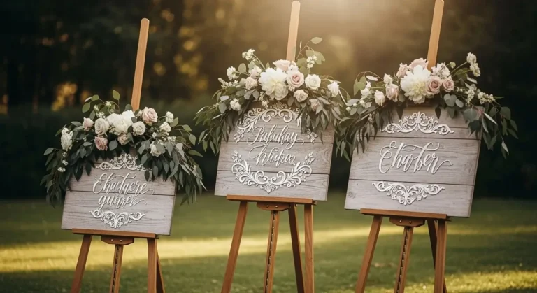 20 Creative Wedding Signage Ideas That Guests Will Notice