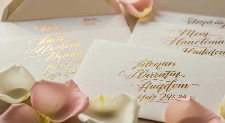 How to Use Beautiful Calligraphy for Your Wedding Invitations