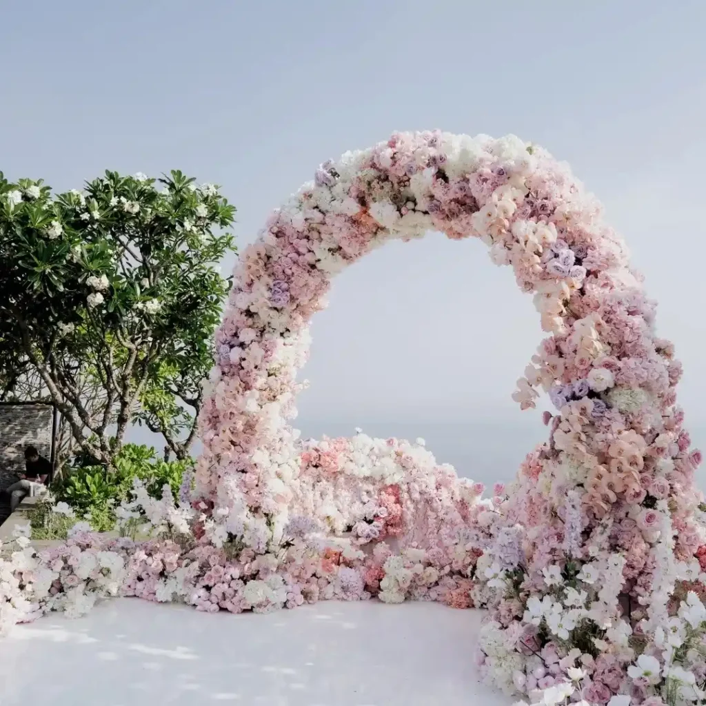 Romantic Floral Arch