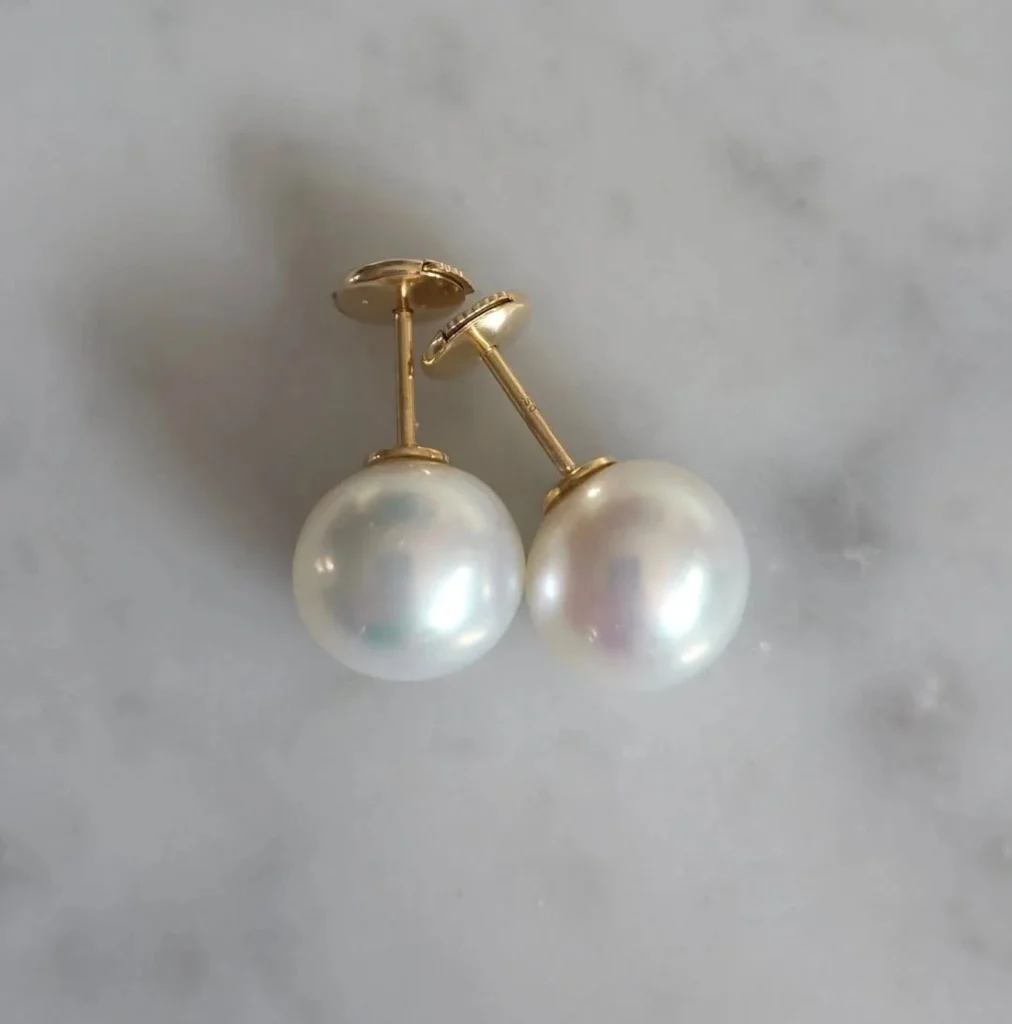 Classic Pearl Stud Earrings