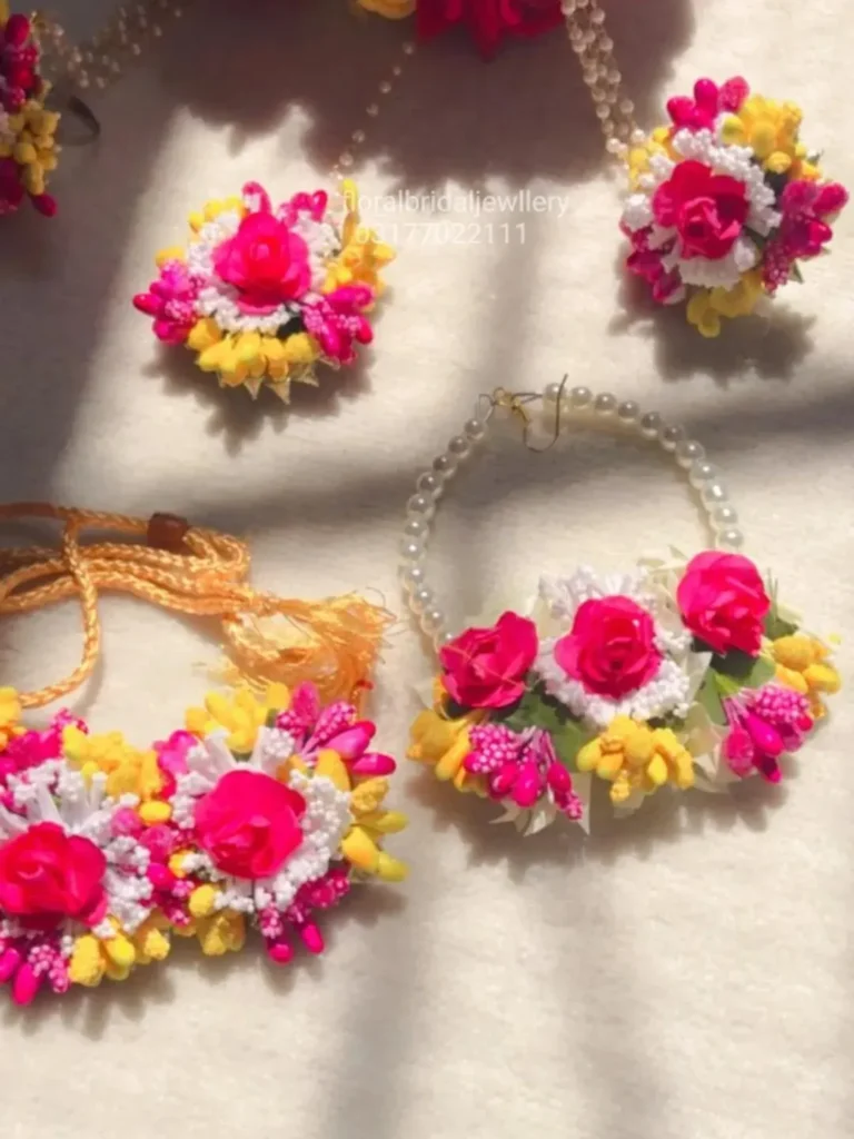 Floral Jewelry Set