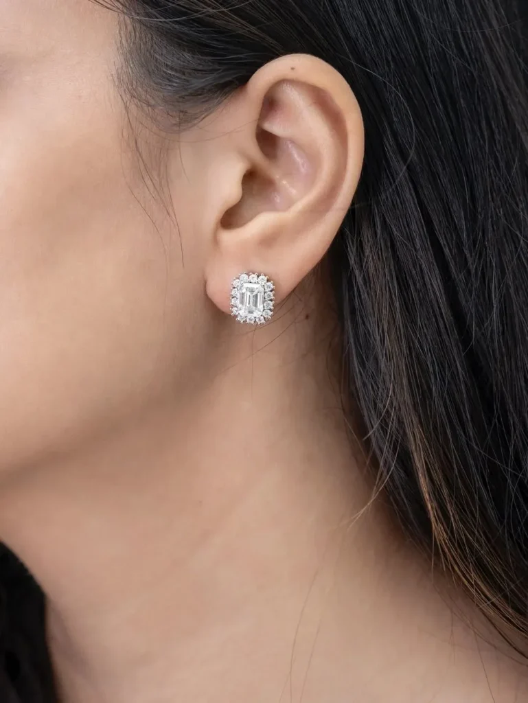 Halo Stud Earrings