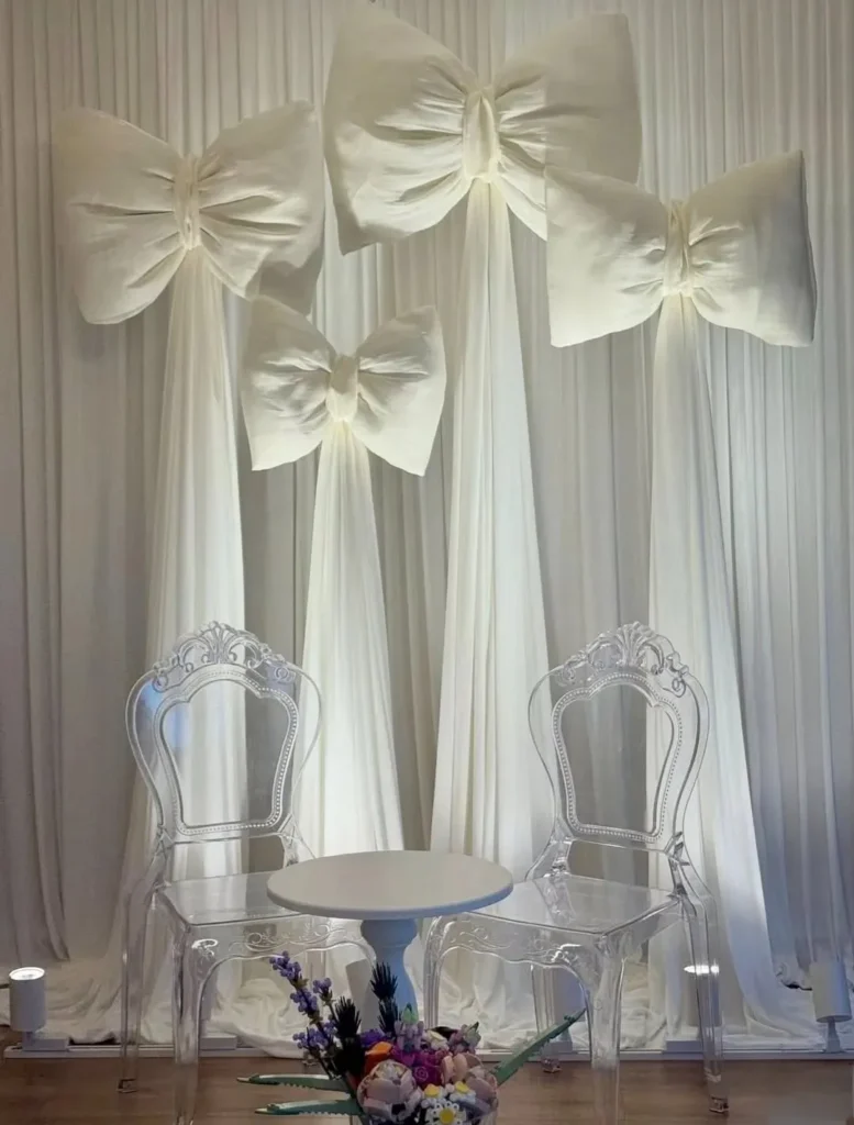 Fabric Ribbon Curtain