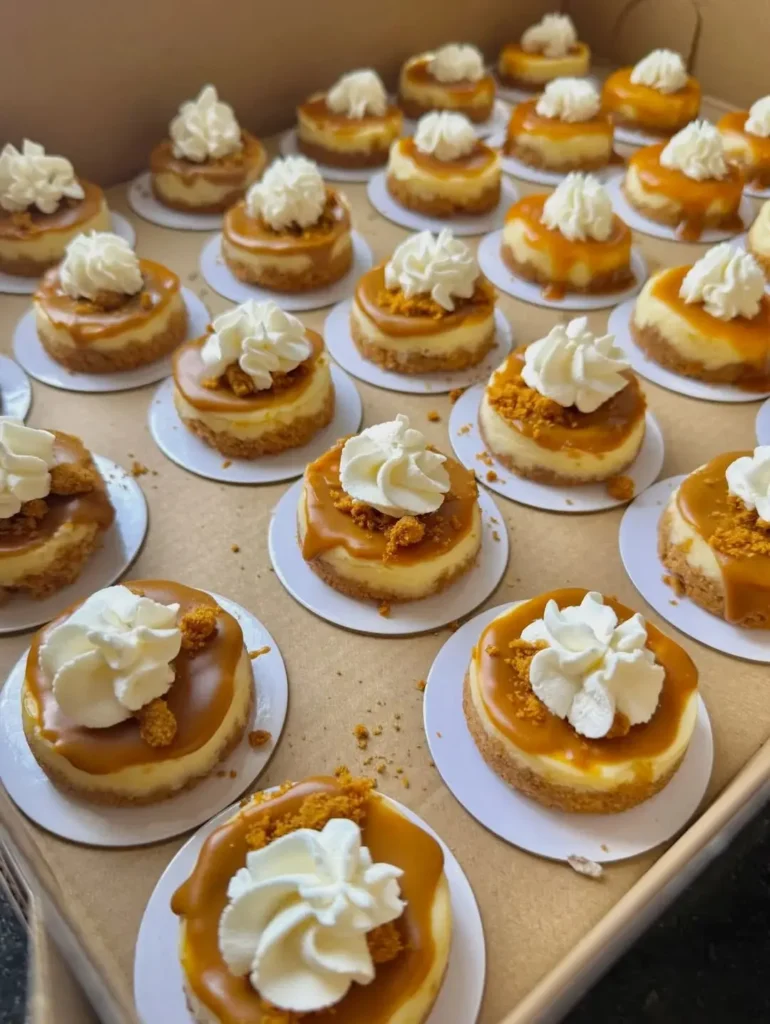 Mini Cheesecake Variety Table