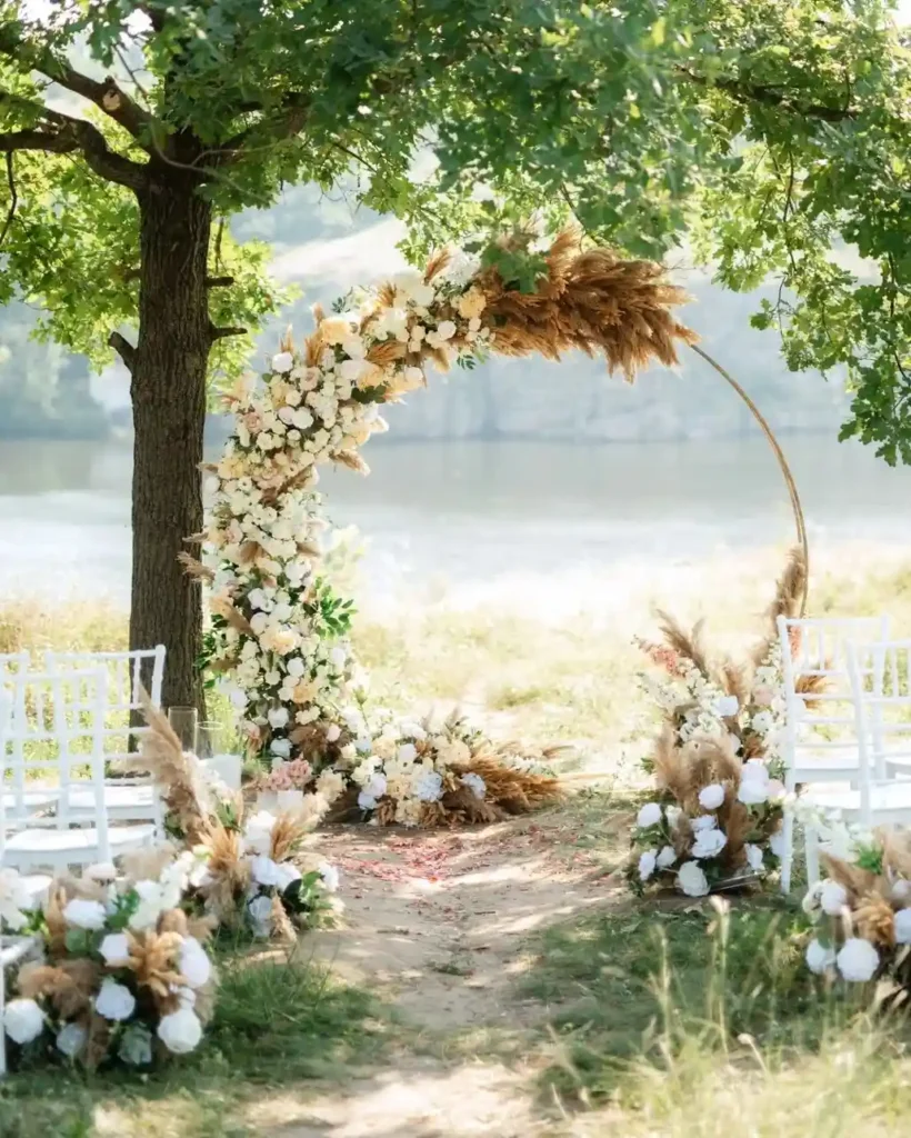 Pampas Grass Display