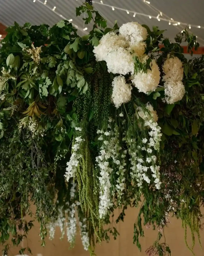 Hanging Greenery Wall