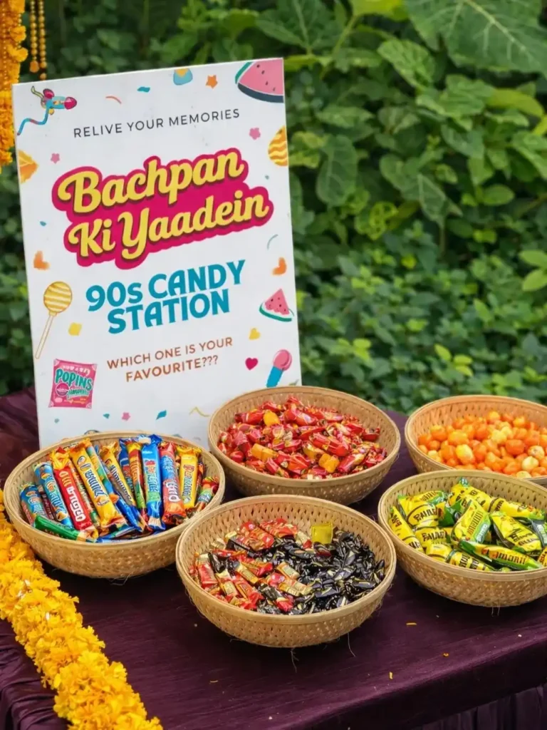 Vintage Candy Jar Bar