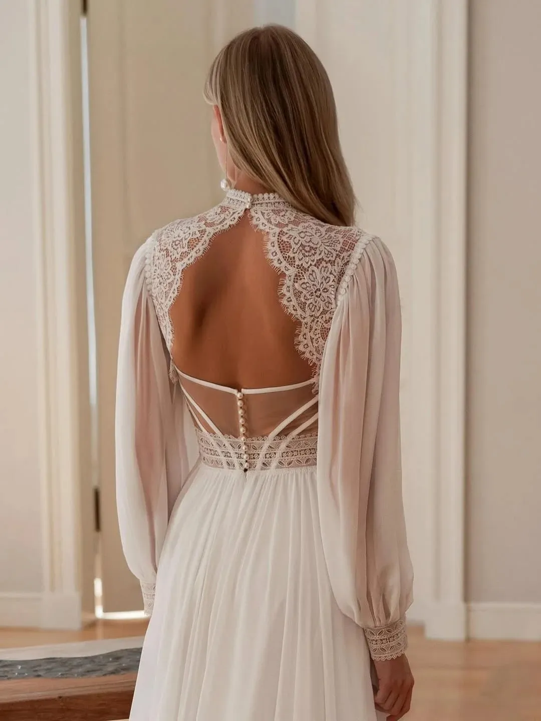 Open Back Boho Dress