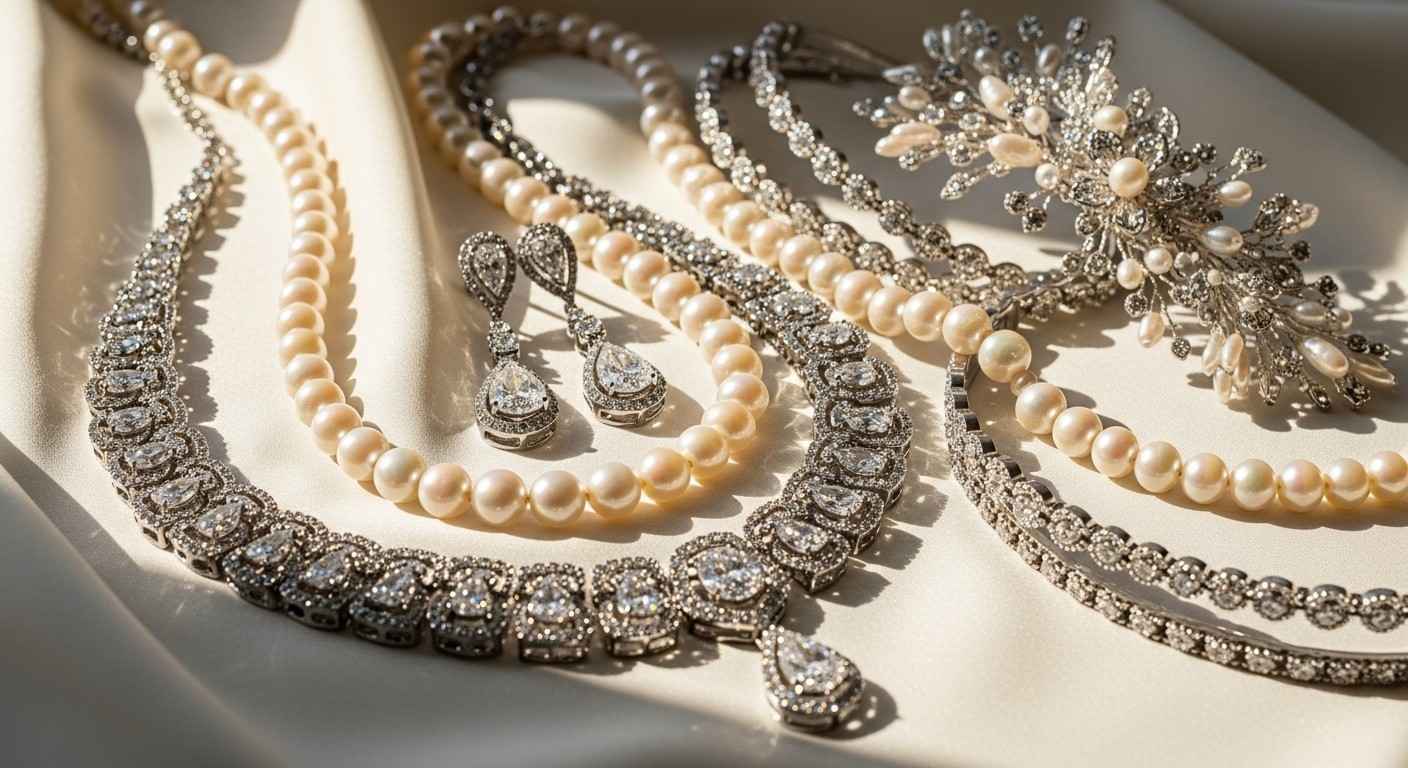 Wedding jewelry pieces