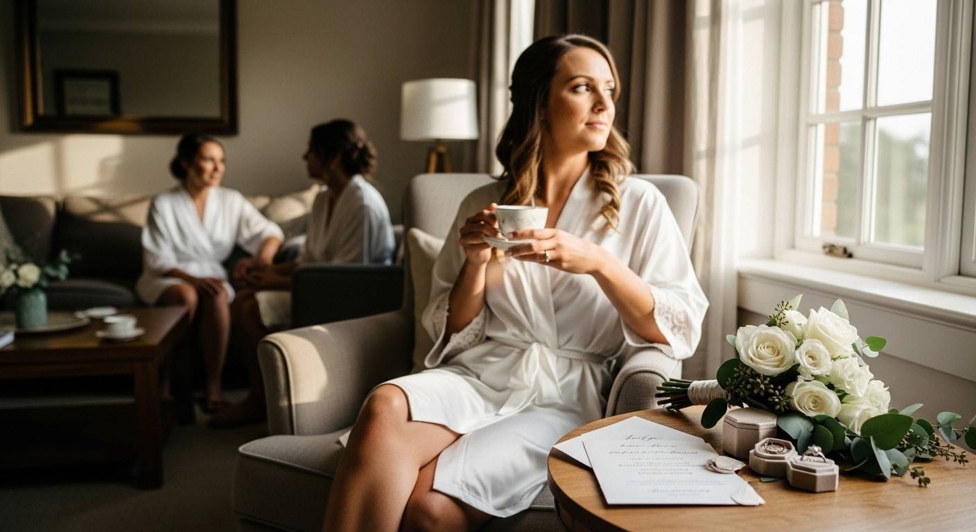 Wedding morning prep ideas