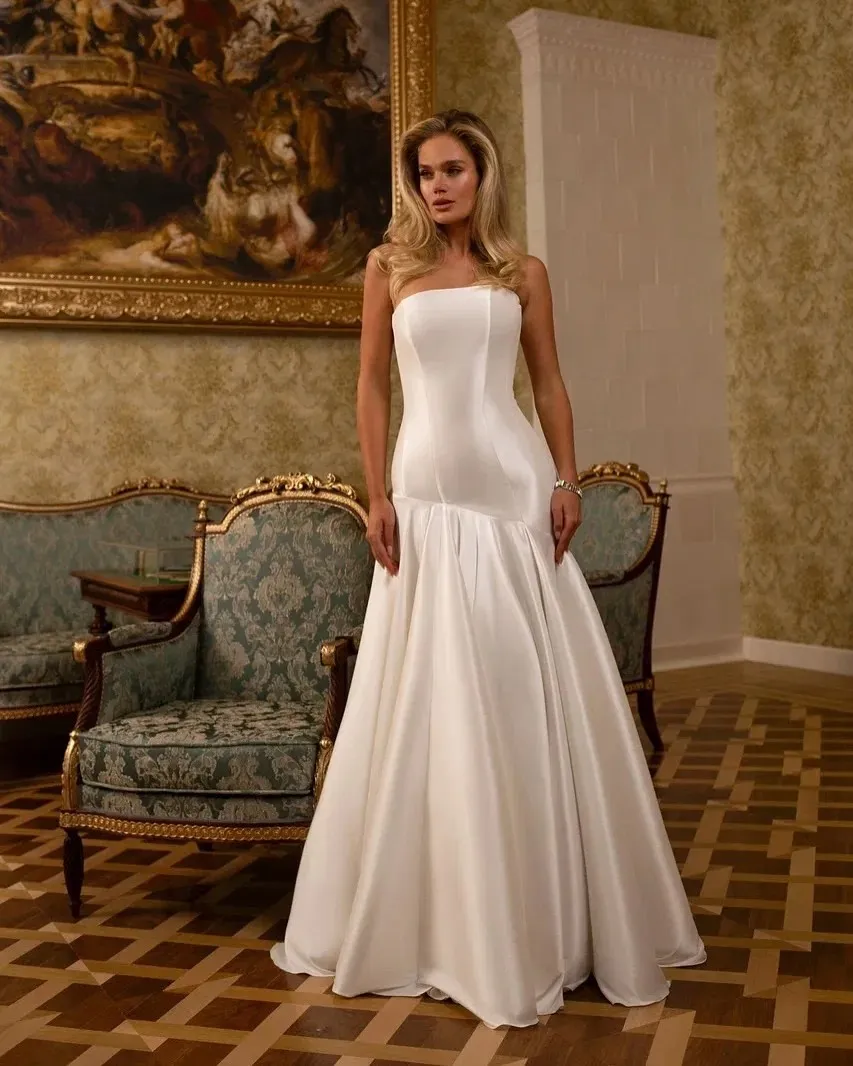 Satin Dropwaist Dress