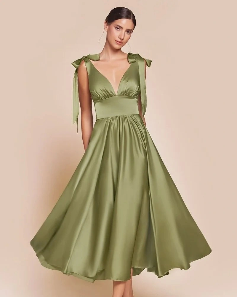 Tea-Length Dress