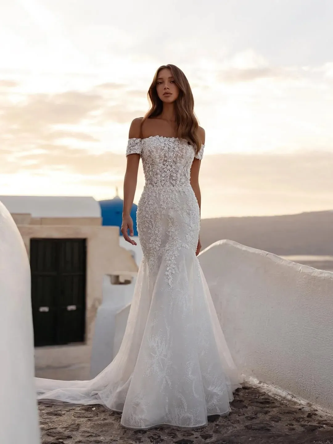Mermaid Shape Dropwaist Dress