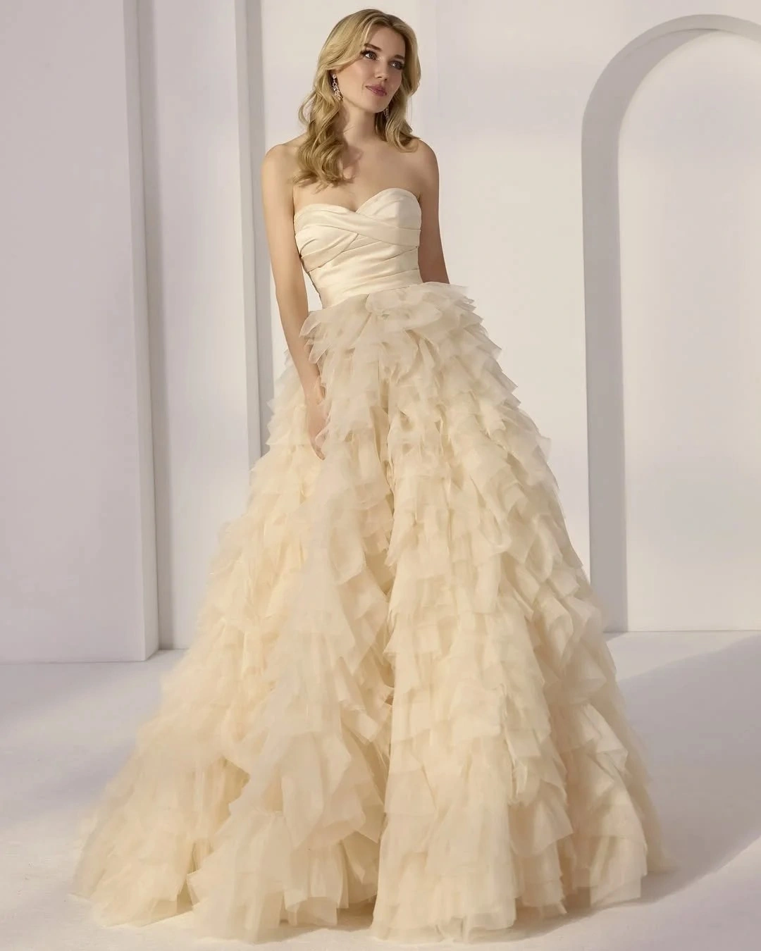Cascading Ruffle Skirt