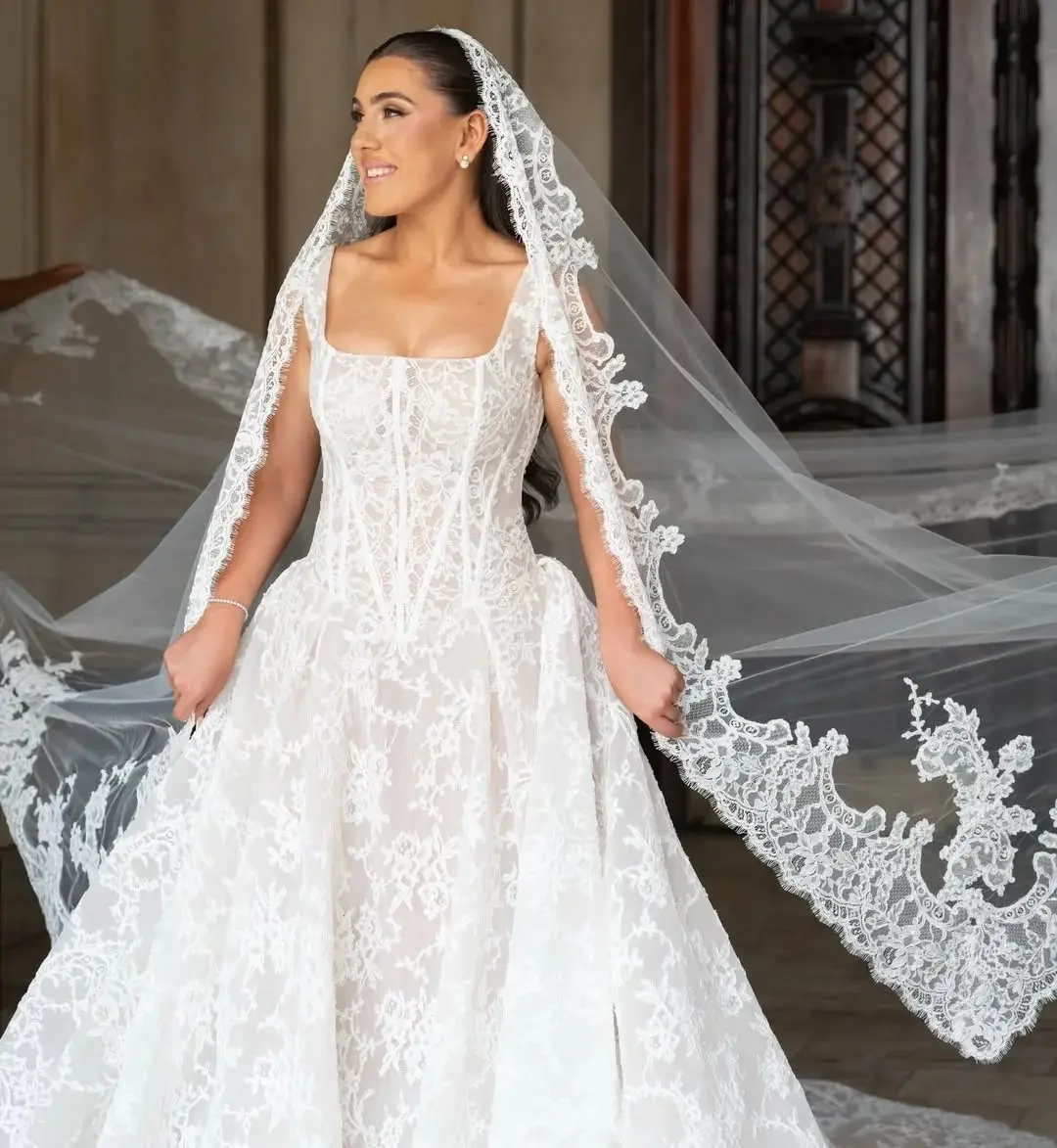 Lace Appliqué Details