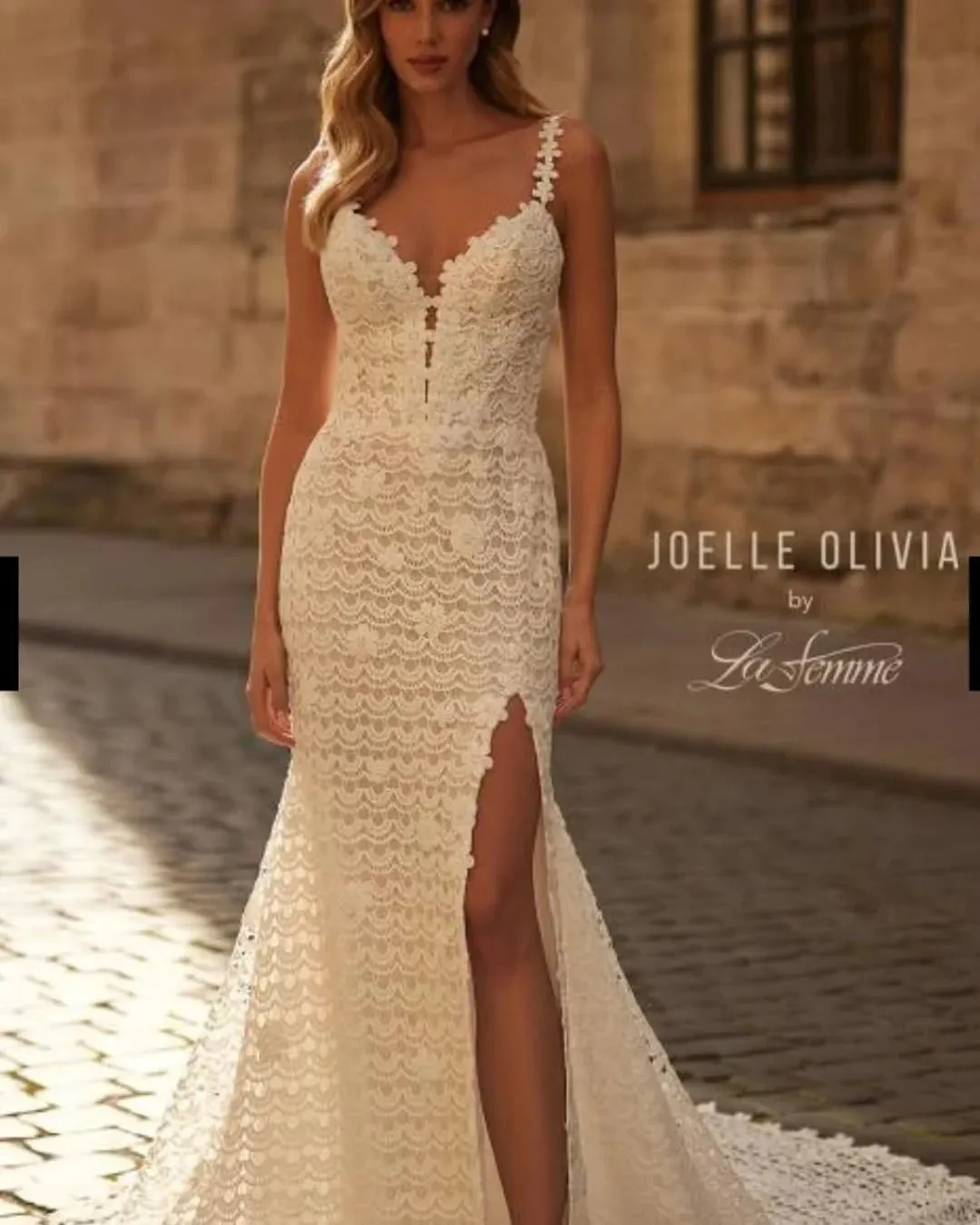 Boho Mermaid Dress With Crochet Straps