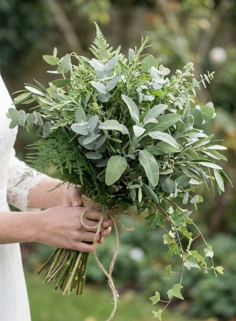 Greenery and Foliage Only Bouquet