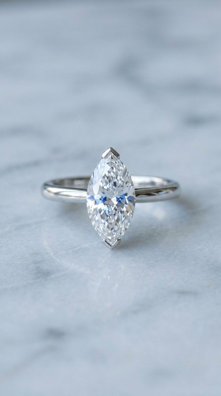 Marquise Cut Ring
