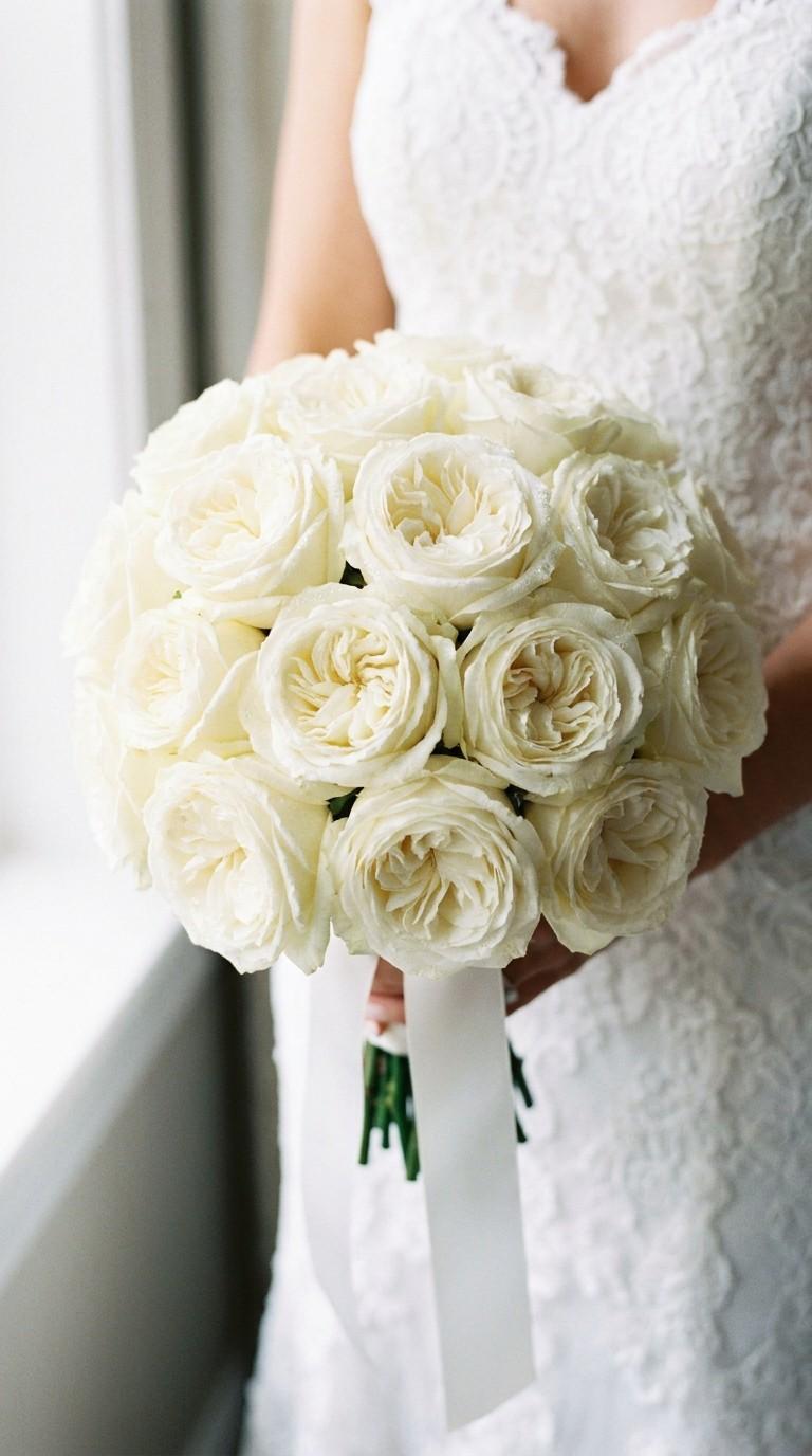 Classic white bouquet