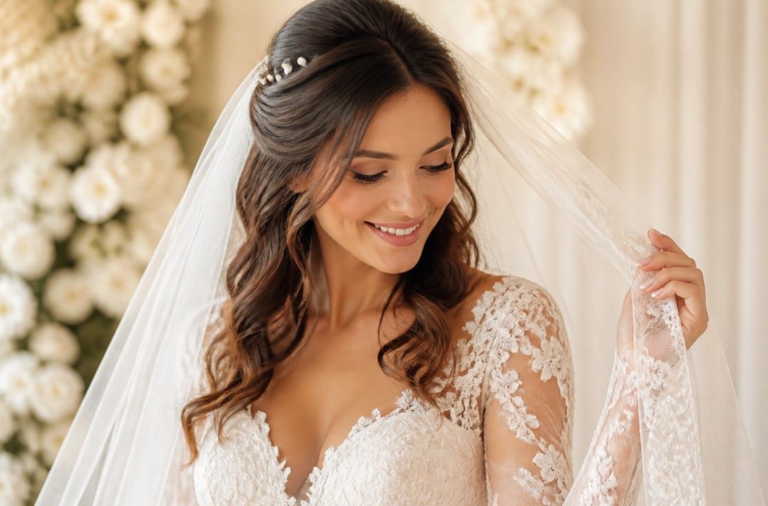 Wedding Hairstyles with Veils That Will Make You Feel Like a Princess
